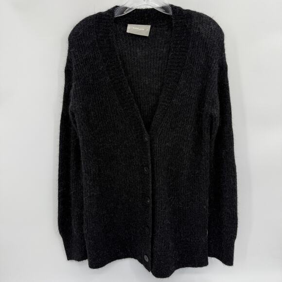 Everlane Sweaters - EVERLANE Womens Wool Alpaca Knit Sweater Size XXS Oversized Grandpa Cardigan